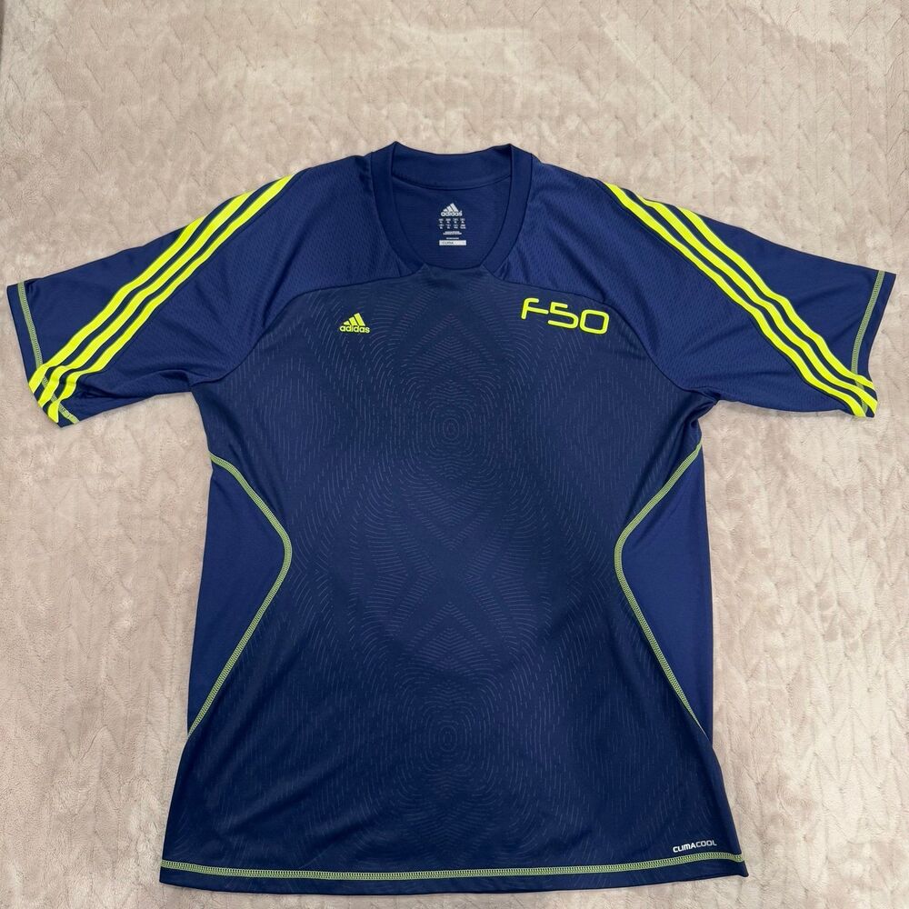 Adidas retro F50 Style ClimaCool Soccer Jersey Mens XL